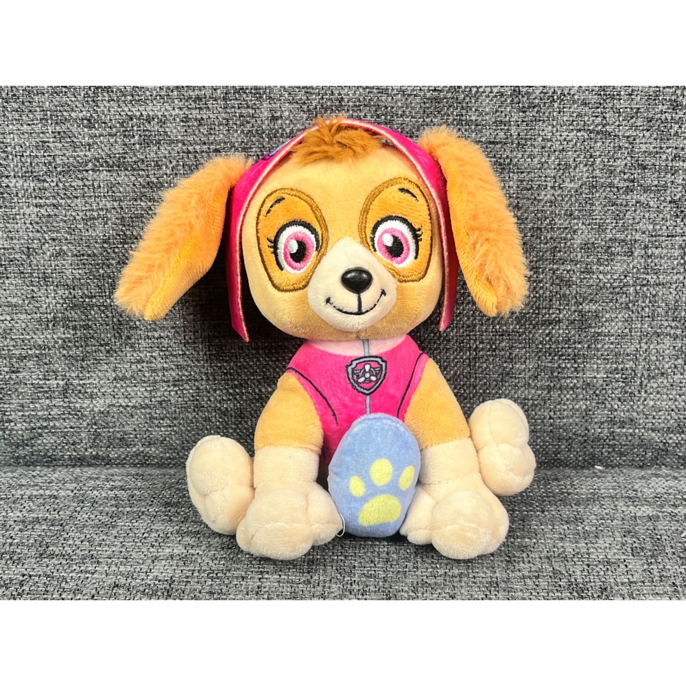 Paw Patrol Skye Plush Easter Egg 7 inch Stuffed Animal Ruz 2025 Pink Aviator Pup